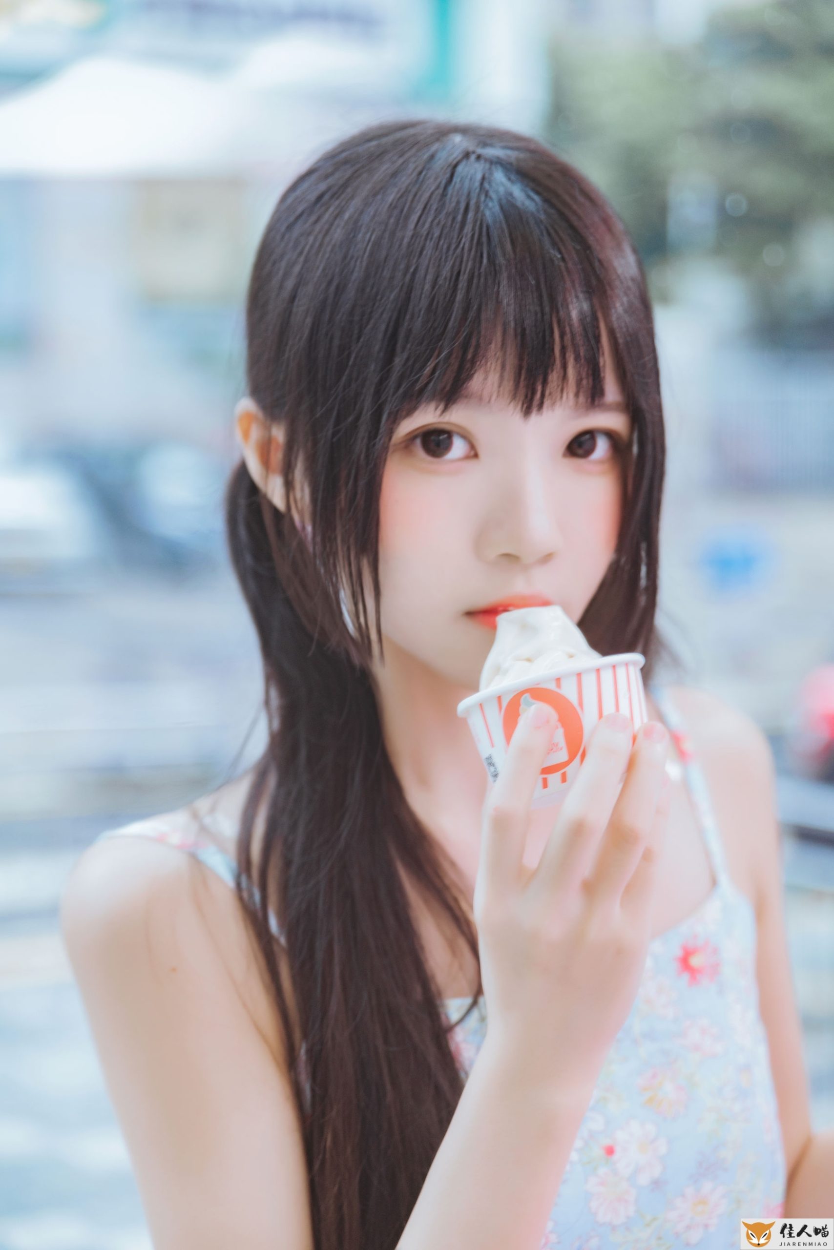 桜桃喵 – 甜甜之冰淇淋！精品摄影作品赏析插图3