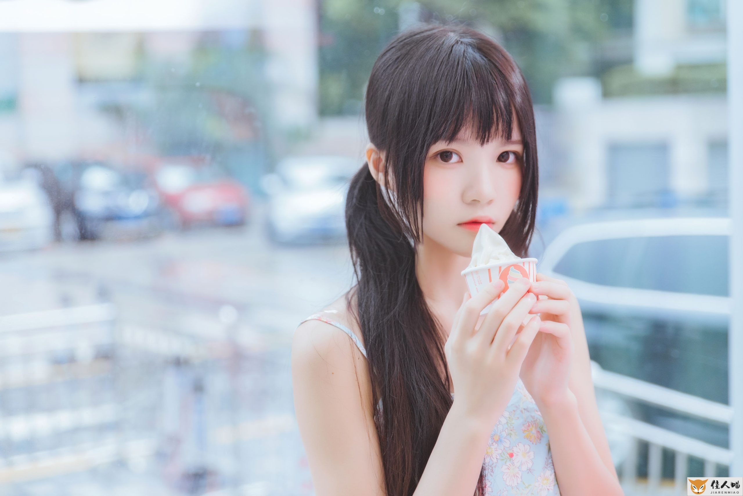 桜桃喵 – 甜甜之冰淇淋！精品摄影作品赏析插图2