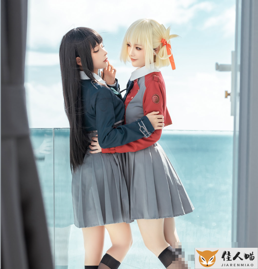第201期蠢沫沫&桃良阿宅 莉可莉丝，精品cos作品赏析插图3