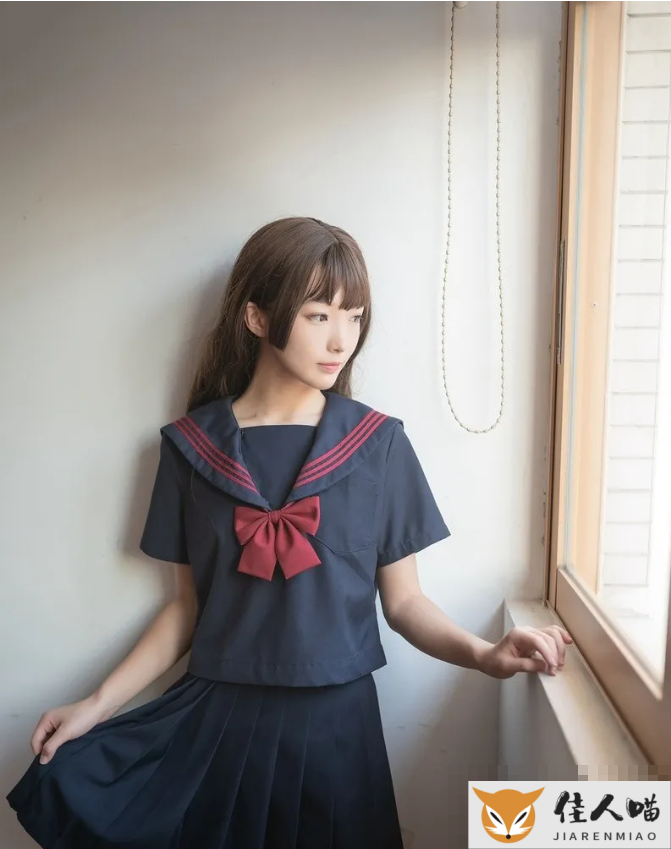 制服少女：喵糖映画《水手JK制服》定格青春瞬间