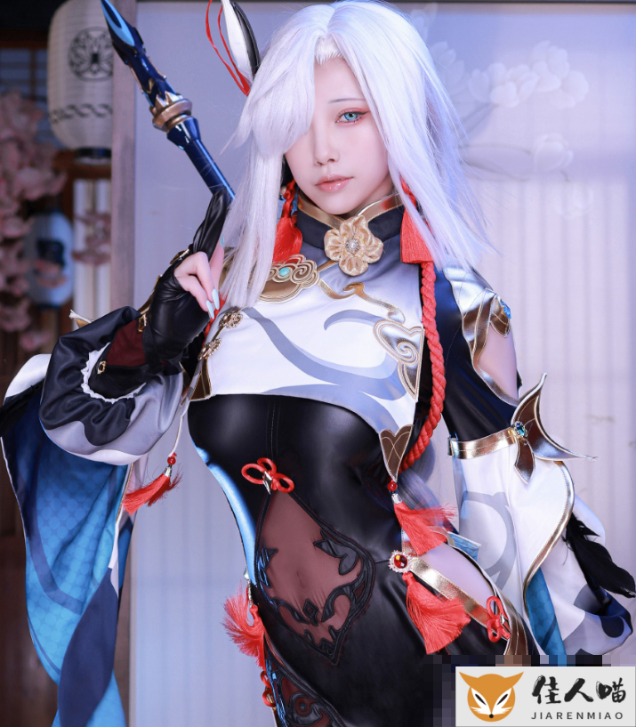 水淼aqua申鹤！原神cos作品赏析插图5