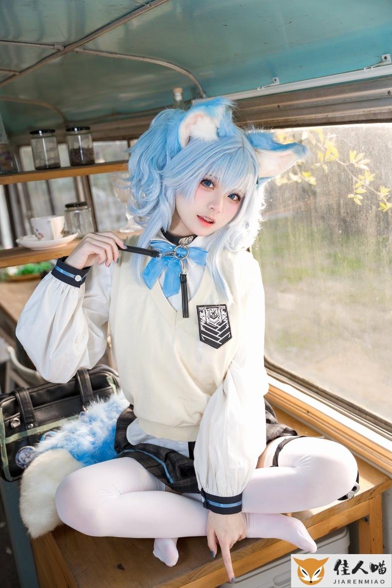九柒喵cosplay写真盘点：花火、碧蓝航线与兔女郎图集解析
