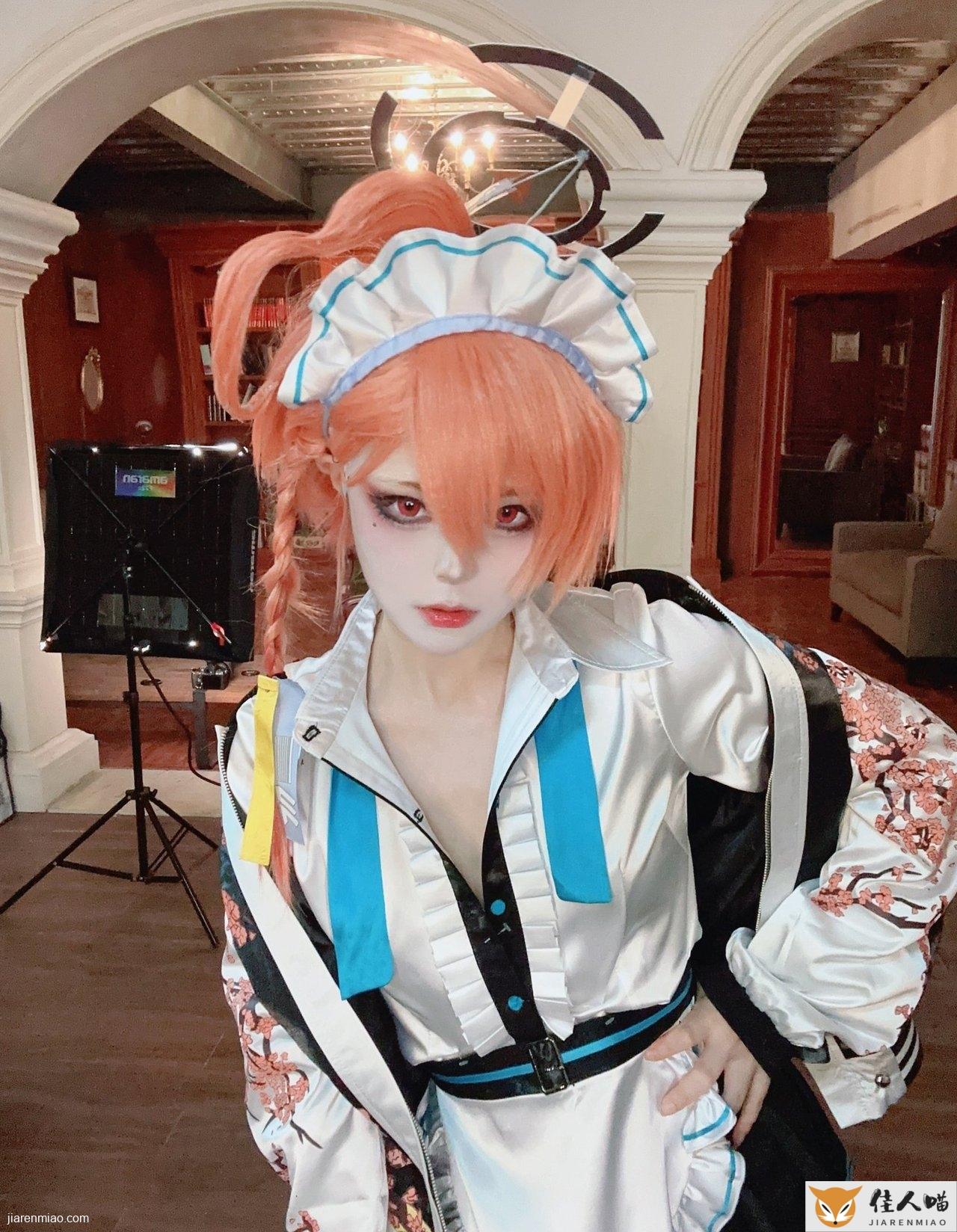 漫展返图：百合欧皇子霍尔海雅cos神还原 cosplay写真 第2张