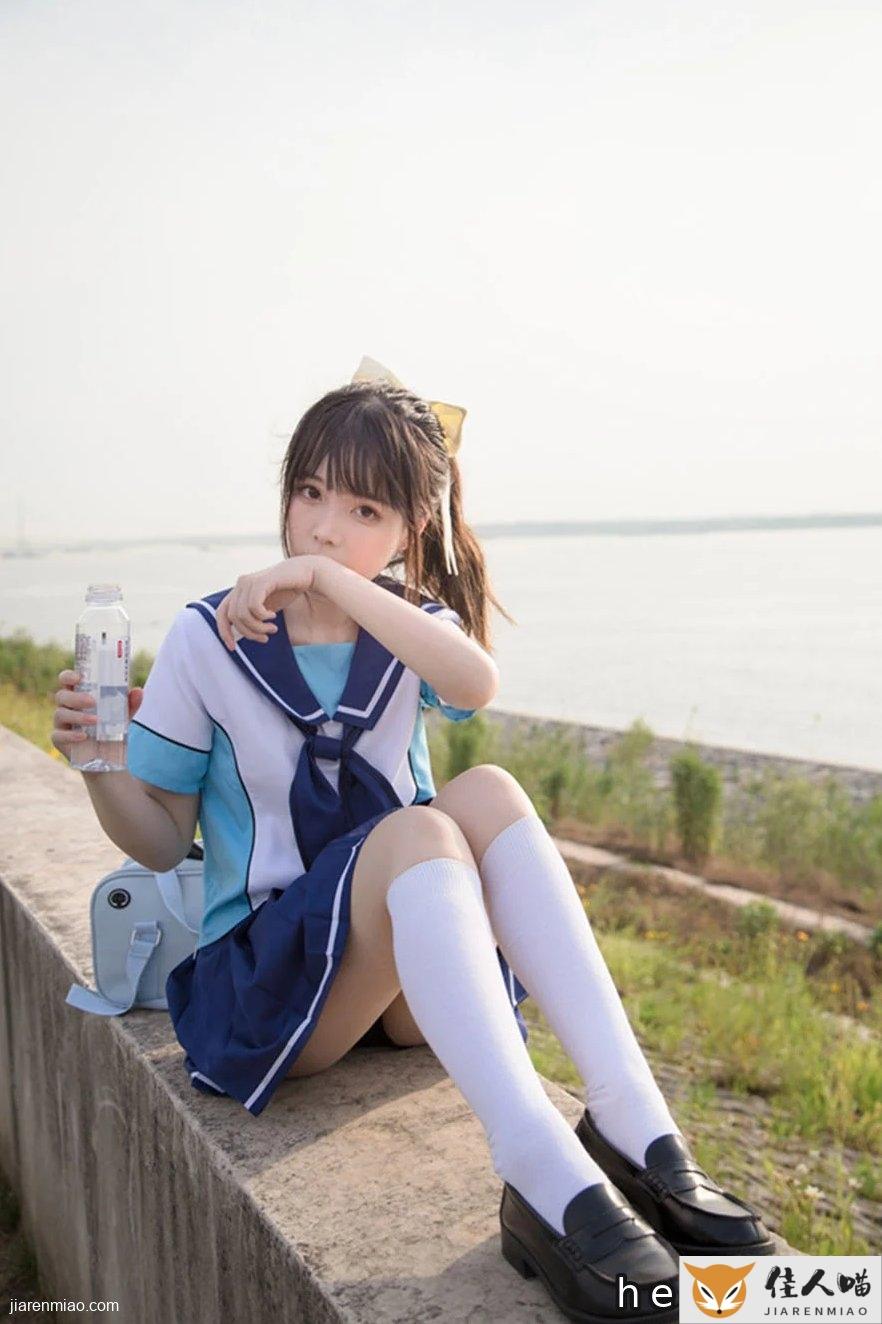 Fushii_海堂18套写真返图:甜美校服与多元cos造型 cosplay写真 第2张