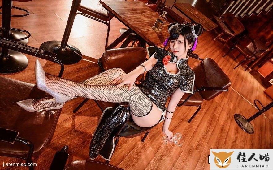 鳗鱼霏儿旗袍返图:三套造型漫展现场直击 cosplay写真 第4张