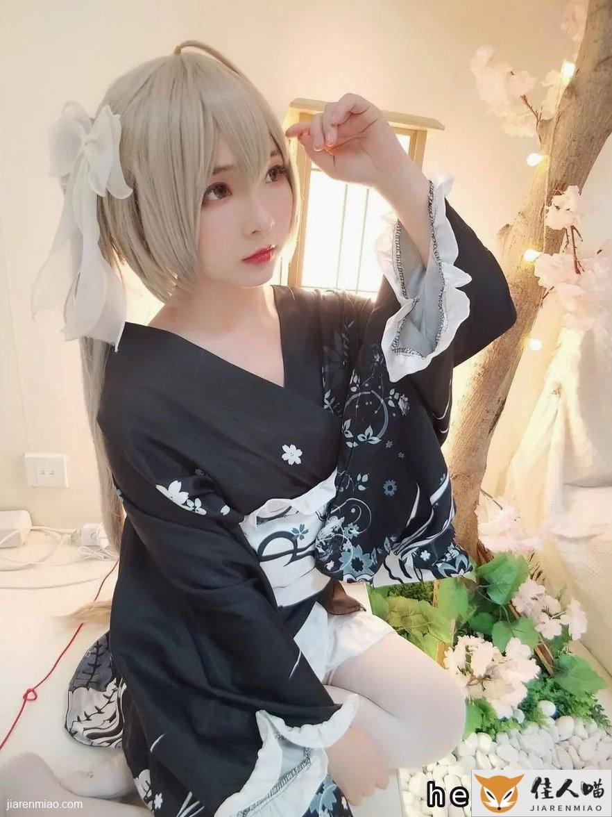 古川kagura洛丽塔写真返图：绝对领域少女感拉满 cosplay写真 第2张