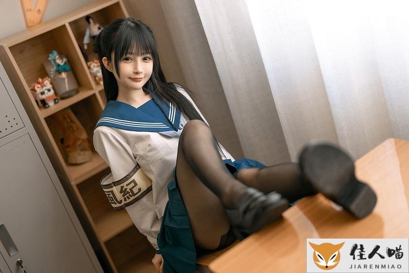 桜井宁宁COS图集赏析：宁宁子同学二次元风格与JK制服造型